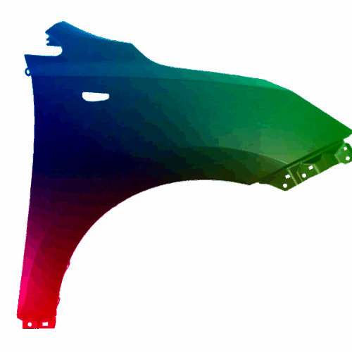 Hyundai Tucson (LM) 2009-2015 pravé křídlo s otvorem Jakákoli barva