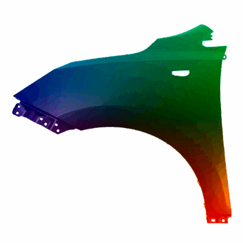 Levý blatník Hyundai Tucson (LM) 2009-2015 s otvorem Libovolná barva