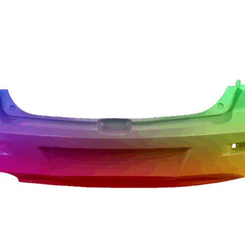 Zadní nárazník Mazda 3 2003-2009 Libovolná barva