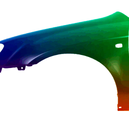 Levé křídlo Kia Cerato (FE) 2004-2008 Libovolná barva