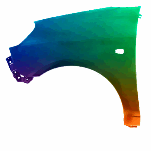 Levé křídlo Kia Picanto (SA) 2008-2011 Libovolná barva