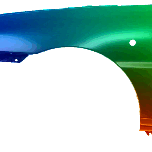 Levé křídlo Kia Rio (DC) 2003-2004 Každá barva