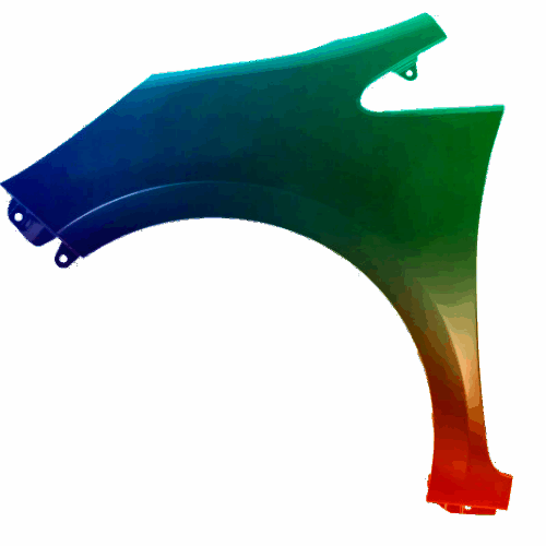 Levé křídlo Kia Rio (UB) 2011-2016 Libovolná barva