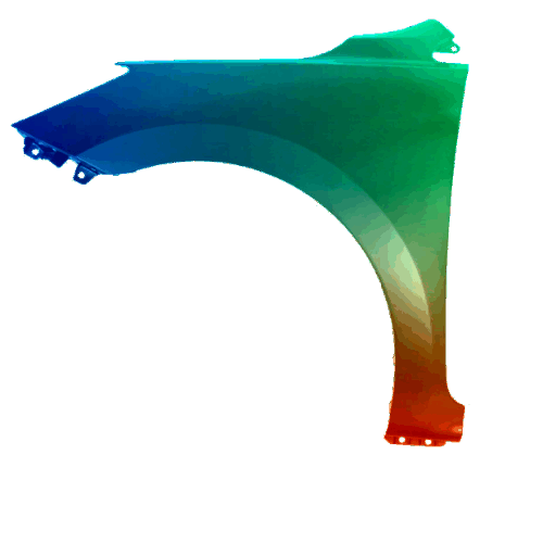 Levý blatník Kia Rio od 2016 Jakákoli barva