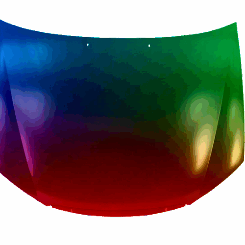 Kapota motoru Kia Cerato (FE) 2004-2008 Libovolná barva