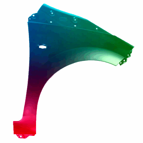 Pravé křídlo Toyota Aygo 2014-2020 Libovolná barva