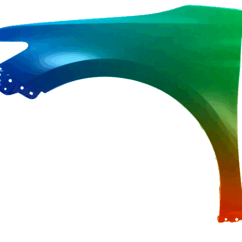 Levý blatník Toyota Camry (XV70) Od 2017 Libovolná barva