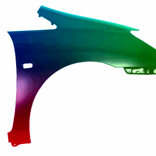 Pravé křídlo Toyota Corolla Verso (E12J) 2002-2004 Libovolná barva