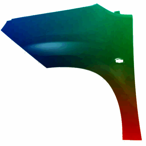 Toyota Proace City Levý blatník od 2019 Jakákoli barva