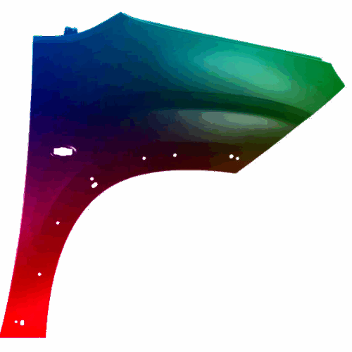 Toyota Proace City Pravý blatník od 2019 Jakákoli barva