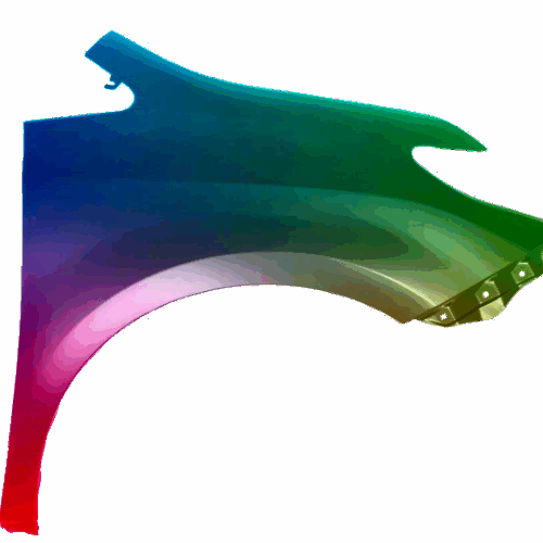 Pravé křídlo Toyota Siena 2010-2017 Libovolná barva