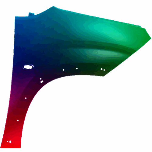 Citroen Berlingo Pravý blatník od 2018 Jakákoli barva