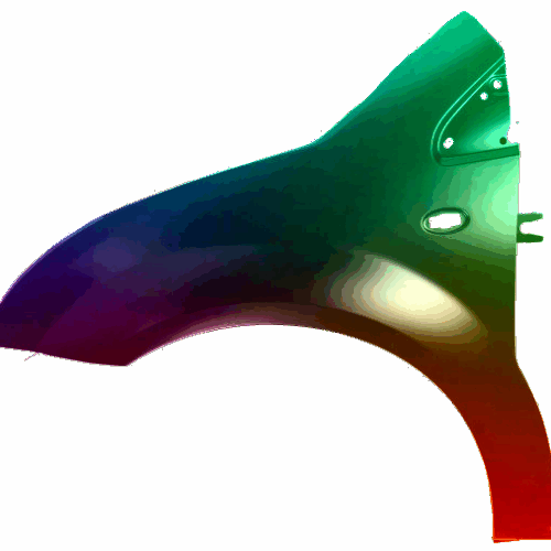 Levé křídlo Citroen C2 (JM) 2003-2008 Libovolná barva