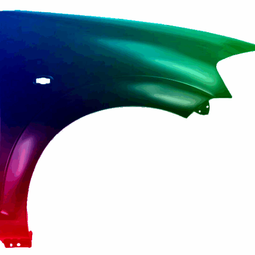 Pravé křídlo Citroen C3 (FC) 2002-2005 Libovolná barva