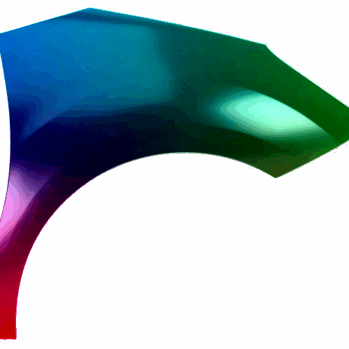 Pravé křídlo Citroen C3 2010-2016 Libovolná barva