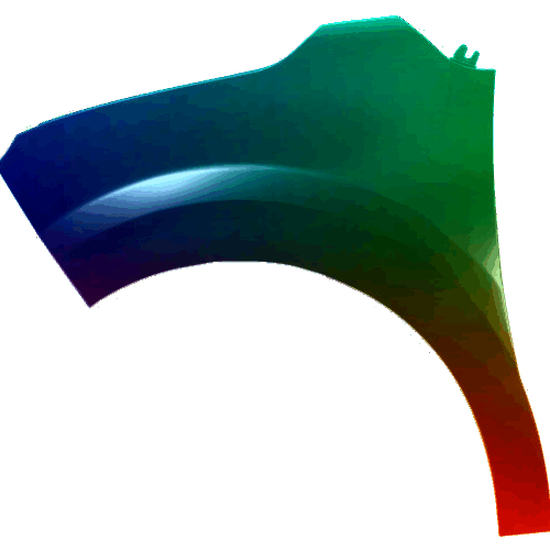 Levé křídlo Citroen C3 2016-2020 Libovolná barva