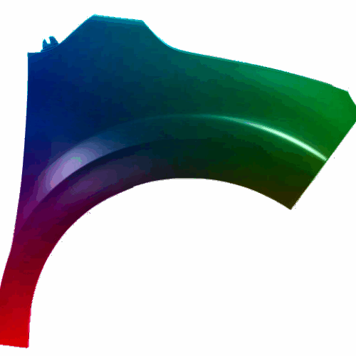 Pravé křídlo Citroen C3 2016-2020 Libovolná barva