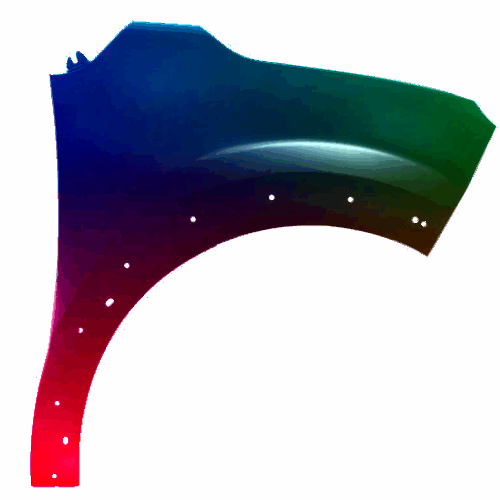 Pravé křídlo Citroen C3 2016-2020 Libovolná barva