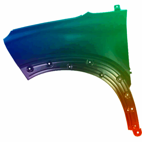 Levé křídlo Citroen C3 Aircross Od roku 2017 Libovolná barva
