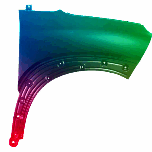Pravé křídlo Citroen C3 Aircross Od roku 2017 Libovolná barva