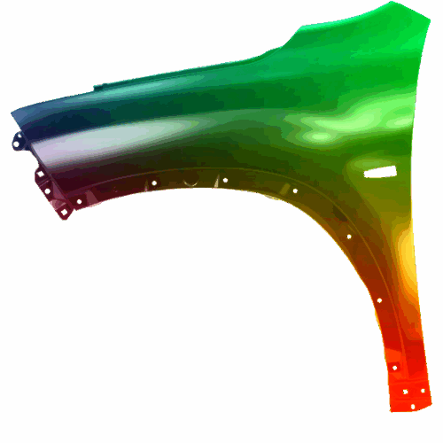 Levý blatník Citroen C4 Aircross od 2012 Libovolná barva