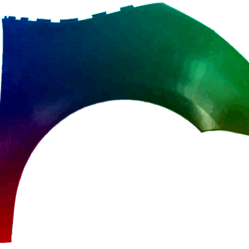 Pravé křídlo Citroen C4 Picasso (UA/UD) 2006-2013 Každá barva
