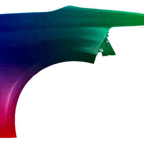 Pravý blatník Citroen C4 Picasso/Spacetouber Od roku 2013 Libovolná barva