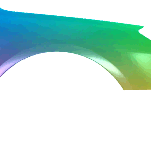 Pravý blatník Citroen C5 (RD/TD) Od roku 2008 Všechny barvy