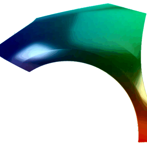 Levý blatník Citroen DS3 od 2010 Libovolná barva