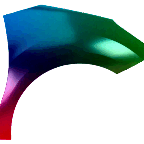 Pravý blatník Citroen DS3 od 2010 Jakákoli barva