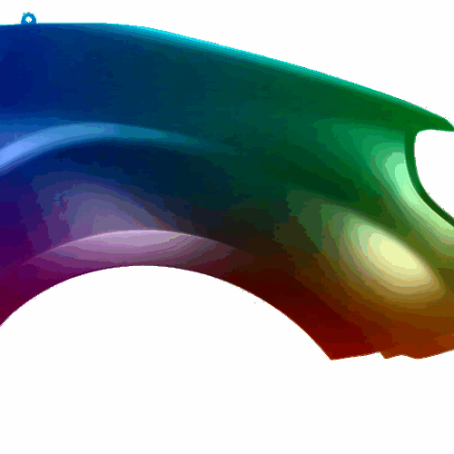 Pravý blatník Fiat Doblo (263) Od roku 2015 Libovolná barva