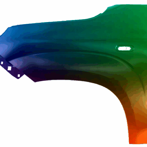 Levý blatník Fiat Panda (319) Od roku 2012 Libovolná barva