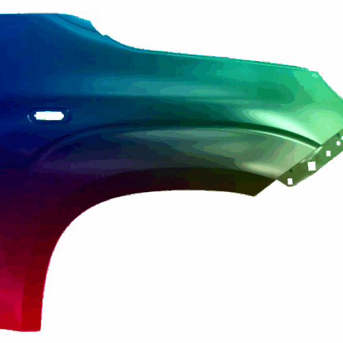 Pravý blatník Fiat Panda (319) Od roku 2012 Všechny barvy