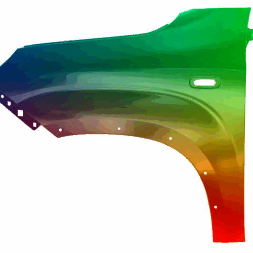 Levý blatník Fiat Panda (319) Od roku 2012 Libovolná barva