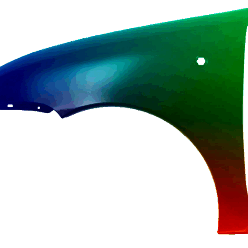 Levý blatník Fiat Seicento (187) 1998-2010 Každá barva