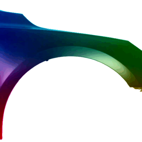 Pravé křídlo Peugeot 508 2010-2014 Libovolná barva