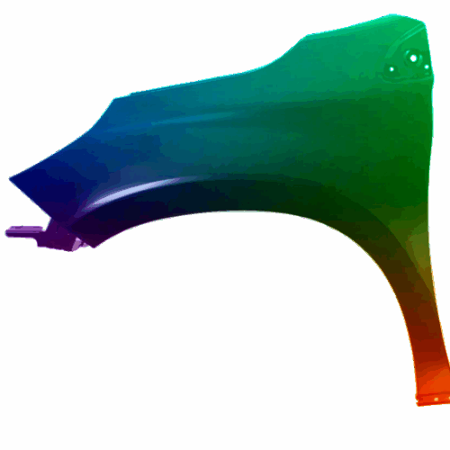 Peugeot 2008 levé křídlo 2013-2019 Libovolná barva