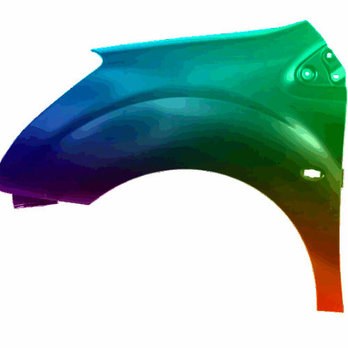 Peugeot Partner levé křídlo 2012-2018 Libovolná barva