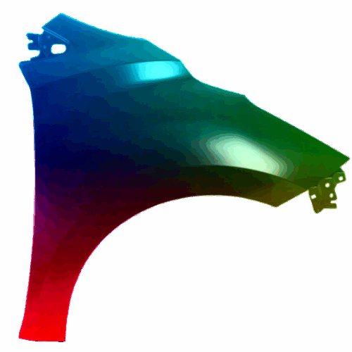 Pravý blatník Nissan Micra (K14) Od 2017 Libovolná barva