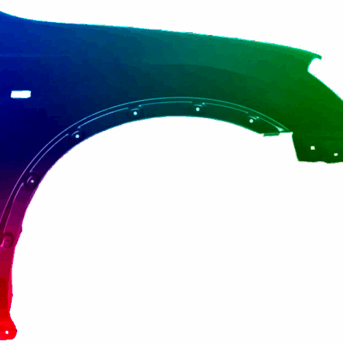 Pravé křídlo Nissan Qashqai (J10) 2007-2010 Libovolná barva