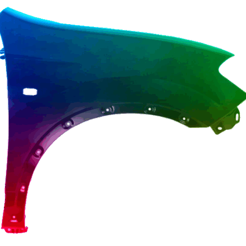 Pravé křídlo Nissan Qashqai (J10) 2010-2014 Libovolná barva