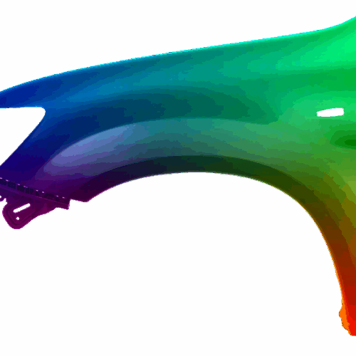 Mitsubishi ASX (GA) Levý blatník 2010-2019 Libovolná barva