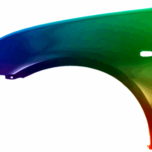 Mitsubishi L200 levé křídlo 2005-2010 Libovolná barva