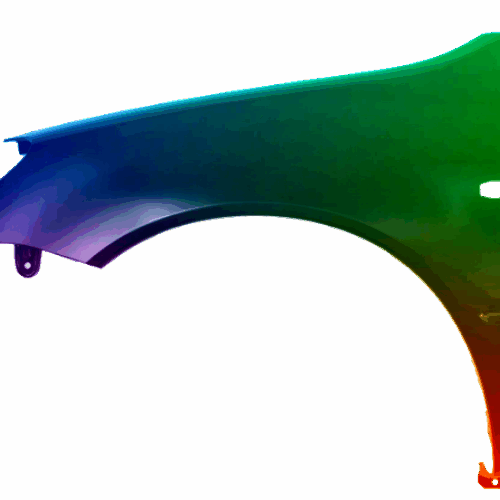 Mitsubishi Lancer (CS) levé křídlo 2003-2008 Libovolná barva