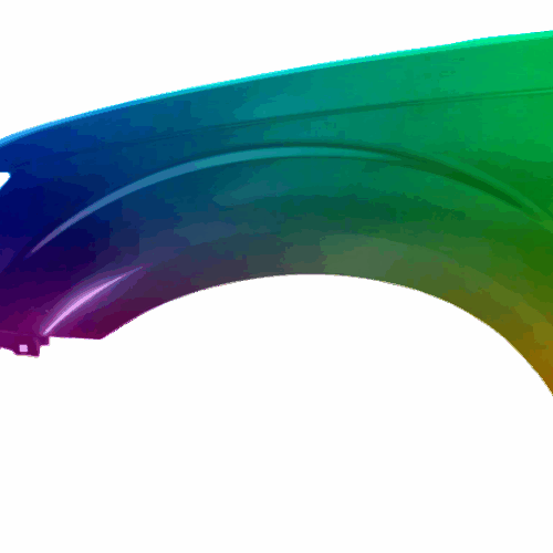 Mitsubishi Outlander (CW0) levé křídlo 2007-2009 Libovolná barva