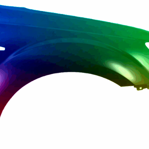 Mitsubishi Outlander (CW0) 2007-2009 Pravý blatník libovolná barva