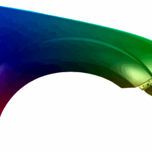 Mitsubishi Outlander (CW0) 2009-2012 Pravý blatník libovolná barva