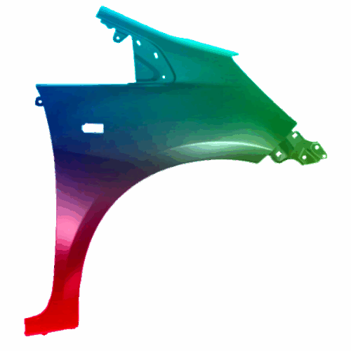 Pravé křídlo Honda Jazz/Fit (GE) 2008-2011 Libovolná barva