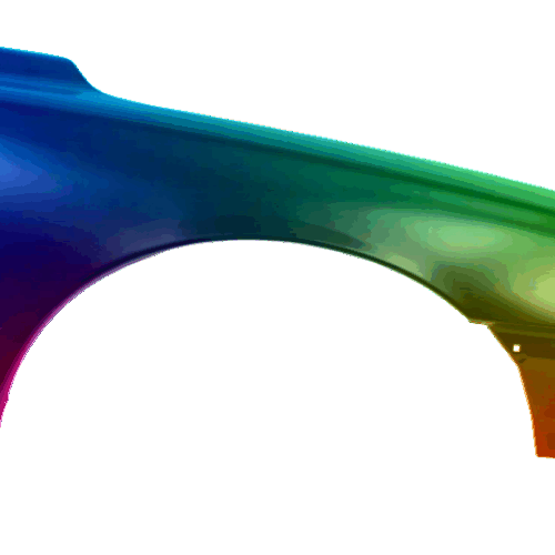 Pravé křídlo Volvo S60 (RS/P24) 2004-2010 Libovolná barva