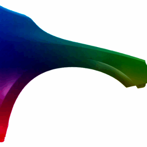 Pravé křídlo Volvo S60/V60 (Y20) 2013-2017 Libovolná barva